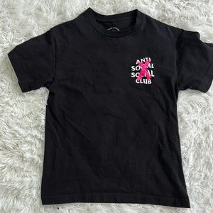 Anti social club men’s s t shirt.